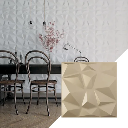 Miniatura 29 de Ekena Millwork 19 5/8 pulgadas de ancho x 19 5/8 pulgadas de alto, Niobe EnduraWall decorativo 3D, laguna satinada (cubre 2.67 pies cuadrados).