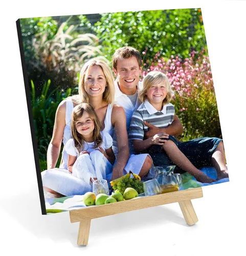 Miniatura 7 de Marco de fotos personalizado con soporte, impresión de imagen personalizada, regalos de fotos personalizados para decoración del hogar, exhibición
