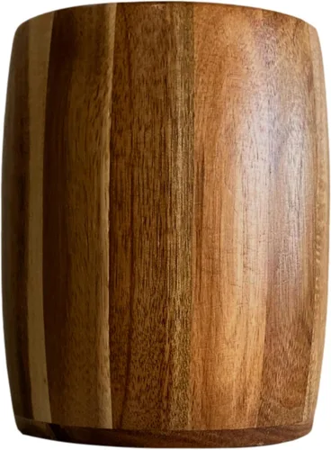 Miniatura 9 de Soporte para utensilios de cocina de bambú 7 "x 5 1/2" (Acacia ovalada grande)