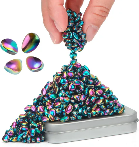 Miniatura 18 de Más de 1000 masillas originales de ferrita coloridas, piedras sensoriales, para adultos para aliviar el estrés de escritorio y artículo de oficina