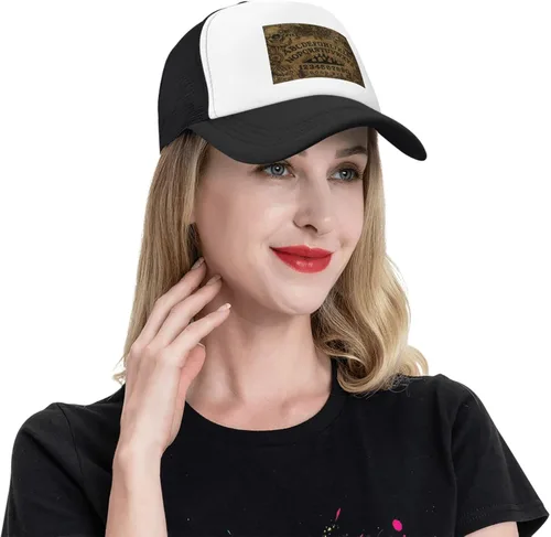 Miniatura 9 de Game Ouija Board Pattern Logo(1) Baseball Cap Women's Men Denim Hats Adjustable Mesh Casquette