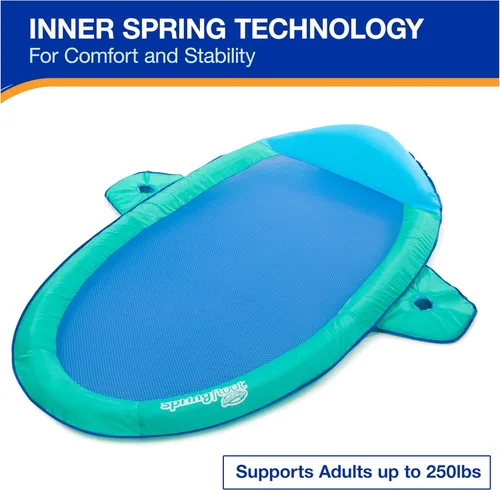 Miniatura 4 de SwimWays Spring Float Premium Sun Catcher Aqua (Nueva Versión)