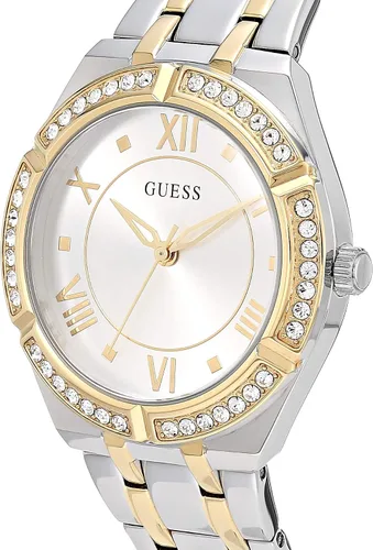 Miniatura 2 de Guess Reloj acentuado de cristal de 1417in plateado