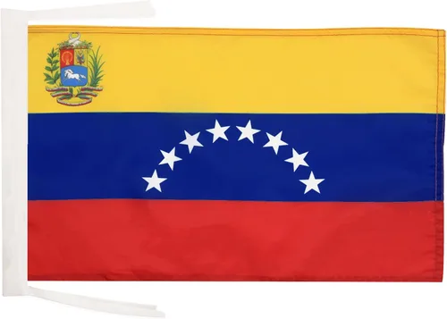 Miniatura 140 de Bandera de México AZ FLAG, 45.7 x 30.5 cm, con cordones - Pequeñas banderas mexicanas de 30 x 45 cm - Bandera de 45.7 x 30.5 cm