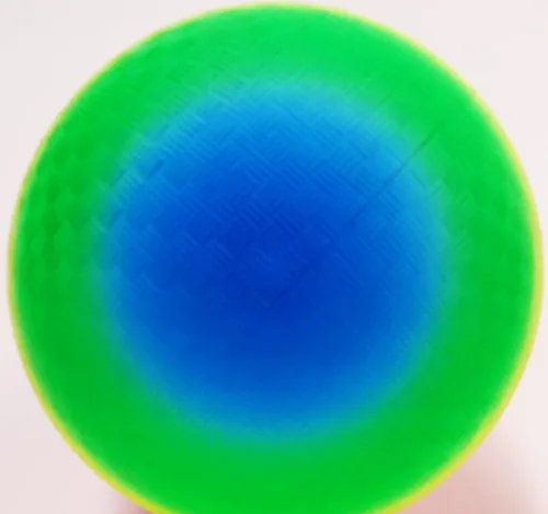 Miniatura 3 de Bola de neón arco iris, 9 pulgadas