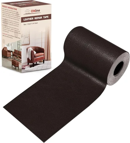 Miniatura 39 de Cinta de reparación de piel de 3 x 60 pulgadas, parche autoadhesivo de reparación de piel para sofás, muebles, asiento del conductor (color negro)