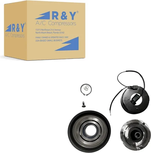 RYC A/C Compressor Clutch AEG371-CL (se adapta a Kia Forte 2.0L y 2.4L 2010, 2011, 2012, 2013; Compatible con Kia Forte Koup 2.0L y 2.4L 2010, 2011,