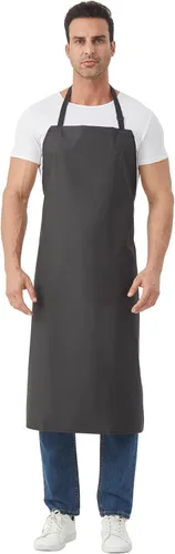 Nanxson Delantal impermeable ajustable para lavavajillas para mujeres y hombres, delantal de trabajo de goma ligero para laboratorio, carnicero