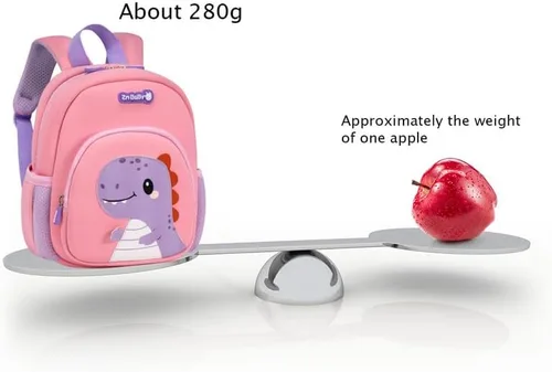 Miniatura 3 de Padgene Mochilas Anti Pérdida para Niños Pequeños Mochilas de Preescolar Impermeables Mochila Escolar de Animales 3D Dibujos Animados Correa
