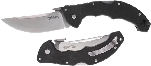 Miniatura 2 de Cold Steel Talwar S35VN - Cuchillo táctico plegable de bolsillo con hoja ultra afilada de acero, mango G10, para uso diario, con mecanismo