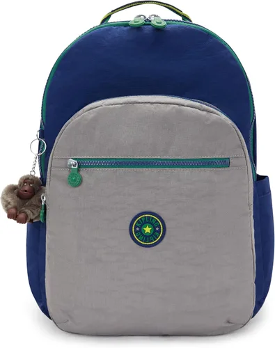 Miniatura 18 de Kipling Seoul - Mochila para portátil extra grande de 17", Lavanda C, Grande