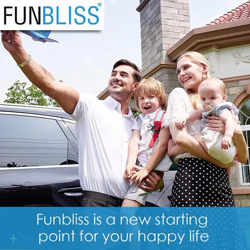 Miniatura 2 de Funbliss Espejos de Asiento de Coche Orientados hacia Atrás - Espejo de Coche para Bebé a Prueba de Sacudes y Roturas para el Asiento Trasero