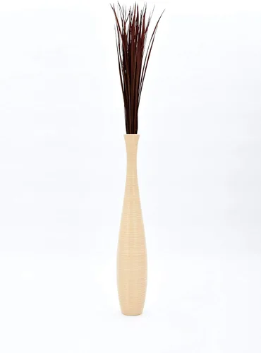 Miniatura 9 de Leewadee Relleno de Jarrón Alto, Tallos de Hierba Natural – 2 Manojos de Ramas de Colores para Jarrones, Ramitas Cuidadosamente Secas para Burdeos