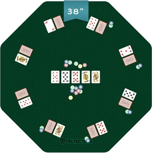 Miniatura 21 de Alfombrilla para Juego de Mesa 42 x 66 Pulgadas, Alfombrilla Mahjong para Mesa con Bolsa de Transporte, Alfombrilla de Neopreno Antideslizante, Azul