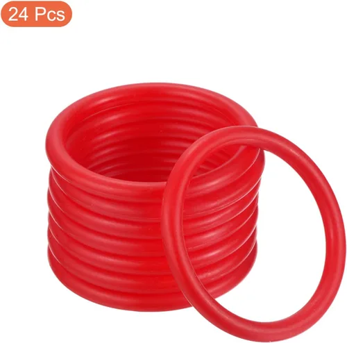 Miniatura 49 de PATIKIL Anillos de lanzamiento de anillo de carnaval aros de plástico para cabina de juego de recuerdo de fiesta al aire libre