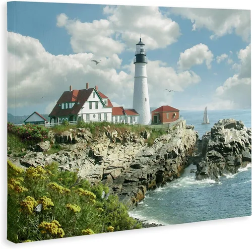 Miniatura 2 de Stupell Industries Lienzo decorativo abstracto para pared, diseño de Nan