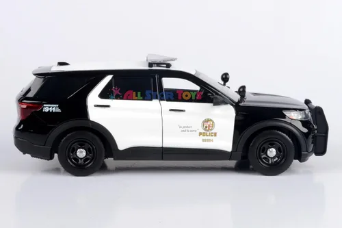 Miniatura 4 de Motormax All Star Toys 2022 Ford Explorer Police Interceptor Utility LAPD Departamento de Policía de Los Ángeles 1/24 Diecast Model 76994