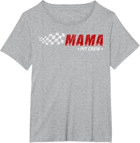 Miniatura 68 de Mama Pit Crew Race Car Birthday Family Matching Pit Crew Camiseta