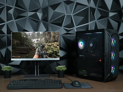 Miniatura 3 de ViprTech Rebel 3.0 Gaming PC - AMD Ryzen 5 (4.2Ghz Turbo), RTX 3060 12GB, 32GB DDR4 3200, 1TB NVMe SSD, Bluetooth, listo para VR, transmisión, RGB