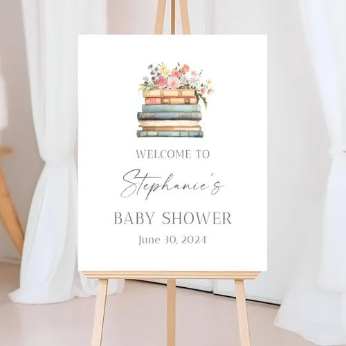 Miniatura 17 de Letrero de bienvenida para baby shower, letrero de bienvenida para baby shower, letrero de bienvenida personalizado para baby shower, letrero