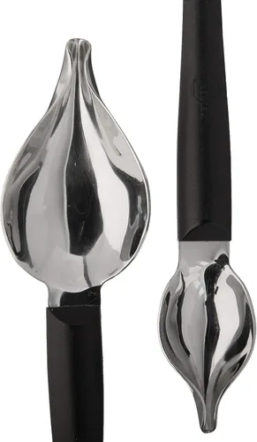 Miniatura 4 de Mercer Culinary Juego de cucharas decorativas de dibujo de precisión, grande/pequeño, acero inoxidable