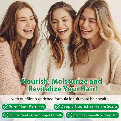 Miniatura 8 de Batana Oil - Juego de champú y acondicionador para el crecimiento del cabello, champú para adelgazar el cabello para mujeres y hombres, hidrata