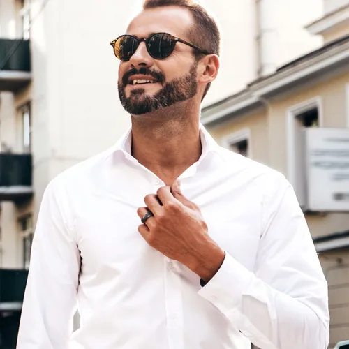 Miniatura 85 de King Will Alianza de boda de carburo de tungsteno para hombres y mujeres, anillos de promesa para parejas abovedados de alto pulido