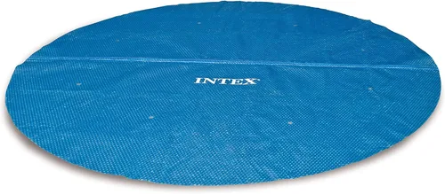 Cubierta solar Intex de 18 pies de diámetro, para piscinas, fácil de instalar y enmarcar