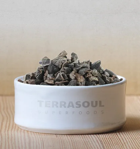 Miniatura 3 de Terrasoul Superfoods Puntas de Cacao Orgánico Crudo, 16 Oz, Superalimento Crujiente para Bowls de Batidos, Untables de Mantequilla de Nuez, Avena