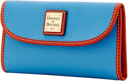 Miniatura 2 de Dooney & Bourke Billetera, cartera de embrague continental de grano de guijarros