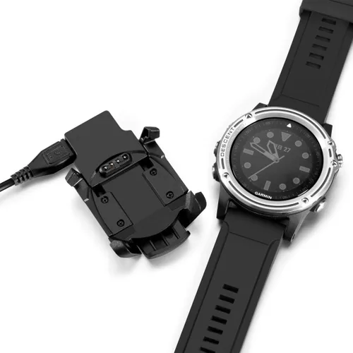 Miniatura 3 de Compatible con el cable de carga USB de repuesto para reloj Garmin Descent Mk1, cables de carga USB compatibles con reloj Garmin Descent Mk1