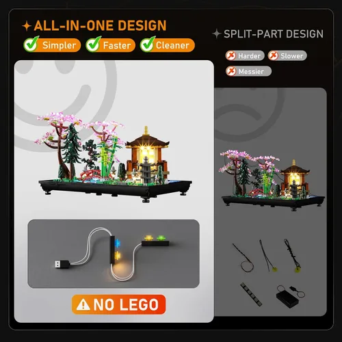 Miniatura 4 de LIGHTAILING Luz LED para modelo de bloques de construcción Bonsái Lego 10281 - No incluye el set