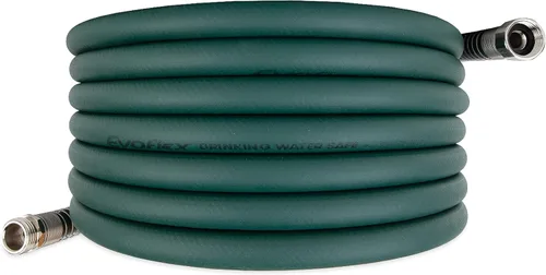 Miniatura 10 de Camco EvoFlex - Manguera de agua de 50 pies - Manguera de agua potable para RV sin plomo, sin BPA y sin ftalatos - Diseño flexible con extremos