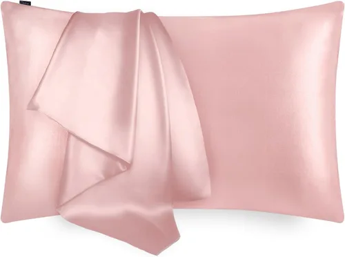 Miniatura 13 de LILYSILK Funda de almohada 100% de seda, 1 pieza de 0.984 in, funda de almohada pura para cabello y piel, sobre terse de doble cara, seda Charmeuse