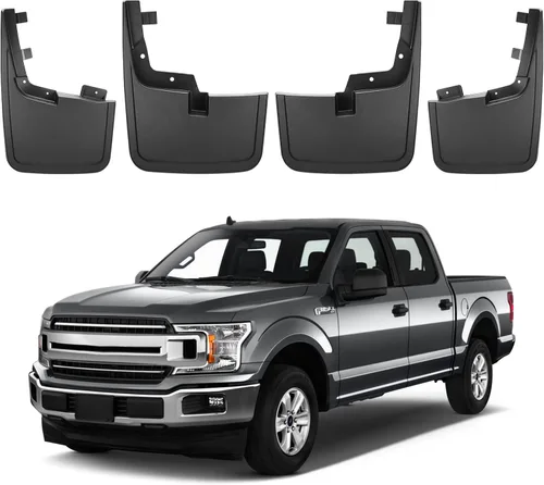 Miniatura 20 de BDFHYK Guardabarros 4 Piezas Guardabarros Delanteros y Traseros Compatibles con Ford Fusion 2013-2018 Sin Guardabarros OEM