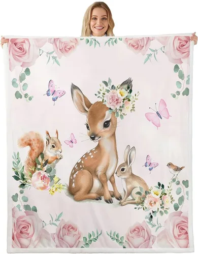 Miniatura 9 de Erosebridal Manta infantil de cebra de 40 x 50 pulgadas para dormitorio, sala de estar, sofá, sofá, manta de forro polar de animales de zoológico