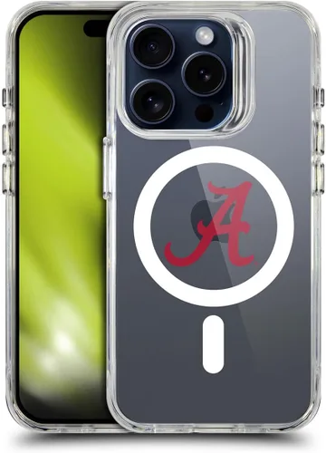 Miniatura 96 de Head Case Designs Funda de gel suave con licencia oficial de la Universidad de Alabama UA Collage compatible con Apple iPhone 13 Pro Max