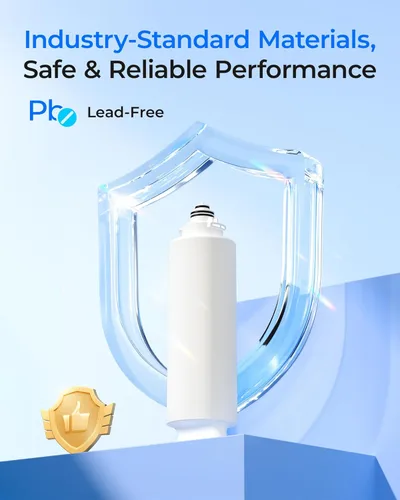 Miniatura 8 de Waterdrop 2TSPP, TSUF, TSCT filtro de agua para debajo del fregadero, Reemplazo para el sistema de filtro de agua Waterdrop TSU Ultra-Filtración
