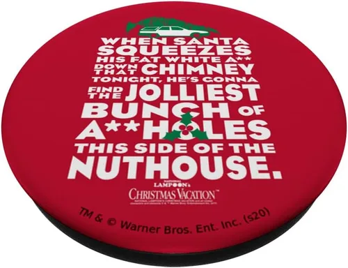 Miniatura 2 de National Lampoon's Christmas Vacation Jolliest Bunch PopSockets - Agarre y soporte para teléfonos y tabletas