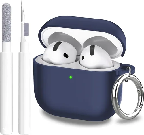 Miniatura 18 de Aircawin Funda transparente para Airpods, funda protectora a prueba de golpes para Airpod 1 y 2, accesorios de protección completa de TPU suave