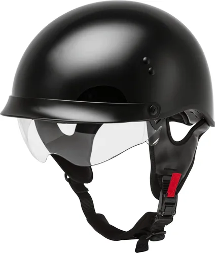Miniatura 5 de GMAX Medio casco de retribución HH-65 - Aprobado por FMVSS 218