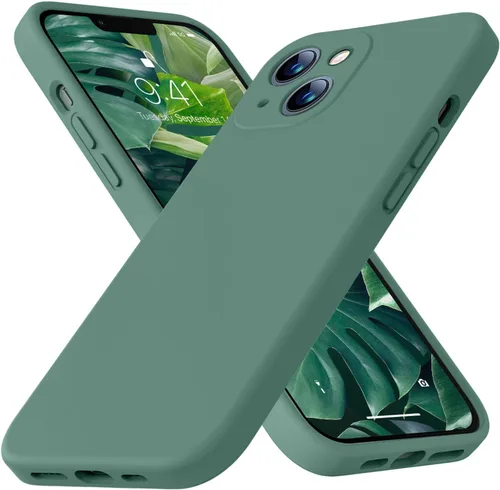 Miniatura 48 de Funda compatible con iPhone 13 de 6.1 pulgadas, de silicona líquida premium [forro de microfibra suave antiarañazos], goma de gel, protección Uva