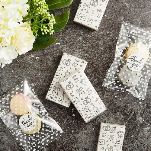 Miniatura 2 de Sparkle and Bash Paquetes de pañuelos faciales para boda, 3 capas, 24 unidades, color blanco roto, tamaño de viaje, pañuelos esenciales de viaje