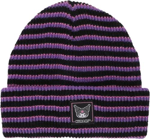 Miniatura 2 de Bioworld Kuromi & Chococat Combo Cuff Beanies Multicolor, Multi colorido