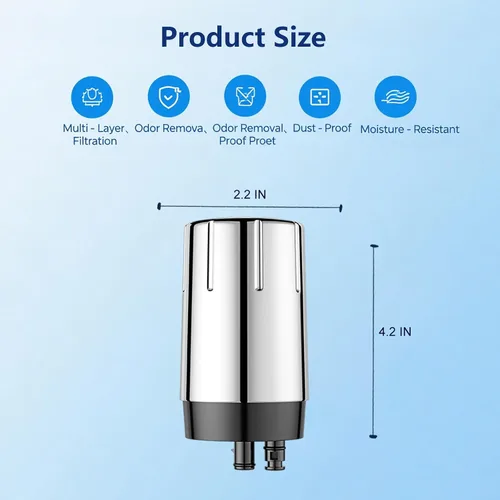 Miniatura 2 de Paquete de 2 filtros de repuesto para grifo Brita® 36311 Sistema de filtración de agua del grifo compatible con filtros de repuesto Brita® 36313