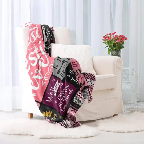Miniatura 3 de Regalos de cumpleaños para mujer, manta de 60 x 50 pulgadas, regalos de cumpleaños para mejores amigas, manta de mejor amiga para el trabajo, regalo