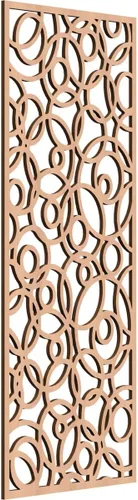 Miniatura 35 de Latrobe Paneles de pared decorativos de madera con calado, 9 3/8 pulgadas de ancho x 24 3/8 pulgadas de alto x 3/8 de alto, roble rojo rojo (Red Oak)