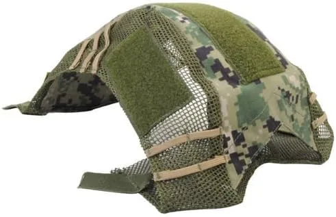Miniatura 9 de DLP Tactical Funda para casco compatible con MICH, OPS-Core Fast y cascos de combate similares
