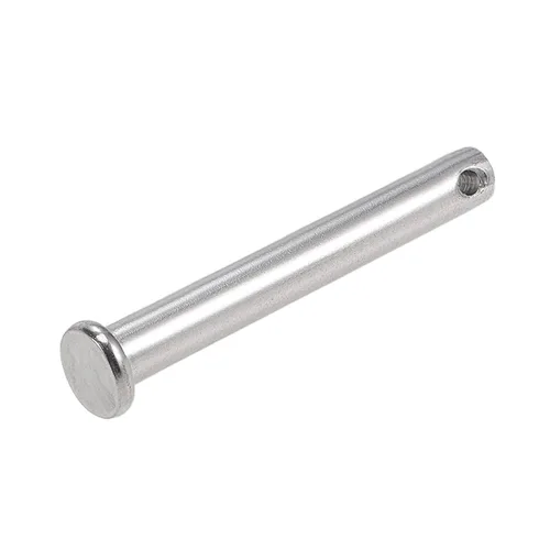 Miniatura 13 de METALLIXITY Pasadores de horquilla (0.236 x 0.787 pulgadas), 1 unidad, cabeza plana de un solo agujero, pasador de sujeción de acero inoxidable 304