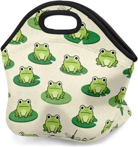 Miniatura 11 de Bolsas de almuerzo de neopreno con estampado de camuflaje para mujeres, bolsas de almuerzo, lavables, aisladas, para el trabajo, picnic, Camouflaje